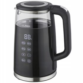 Fierbător electric Kamille 1.7L cu reglare temperatură și display LED
