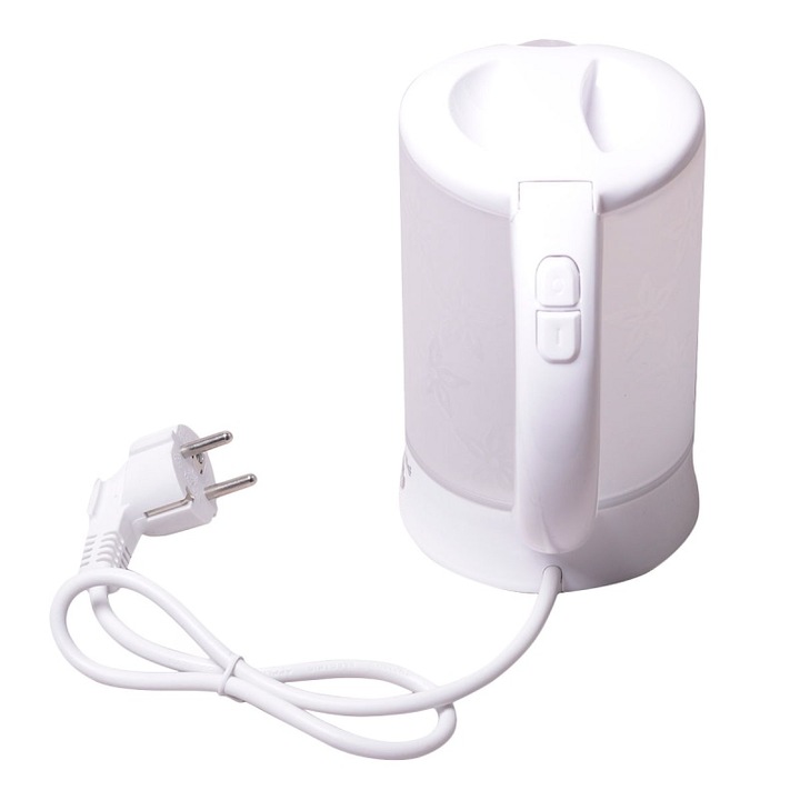 Fierbător electric Kamille 0.6 L de călătorie cu 2 căni și 2 lingurițe - imagine 2