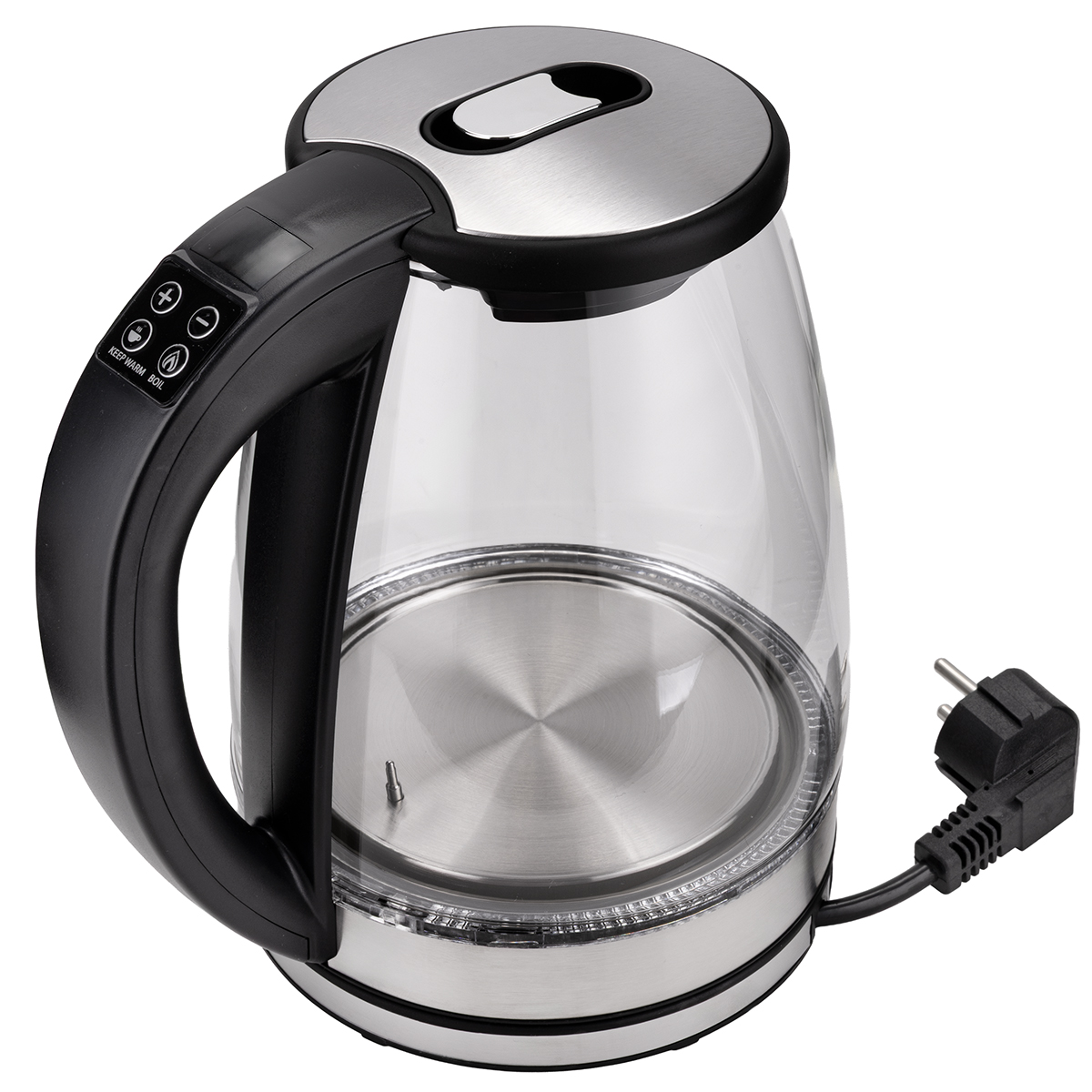 Fierbător electric Kamille 1.8 L reglare temperatură – sticlă - imagine 8