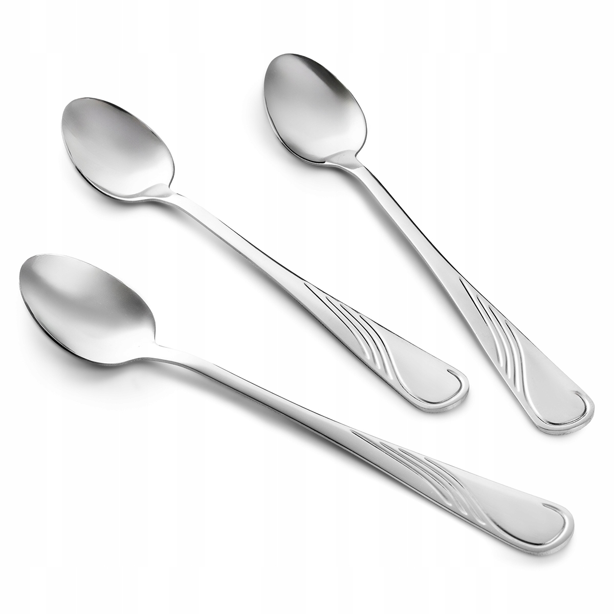 Lingurițe lungi pentru zahăr Kamille – set 3 bucăți - imagine 3