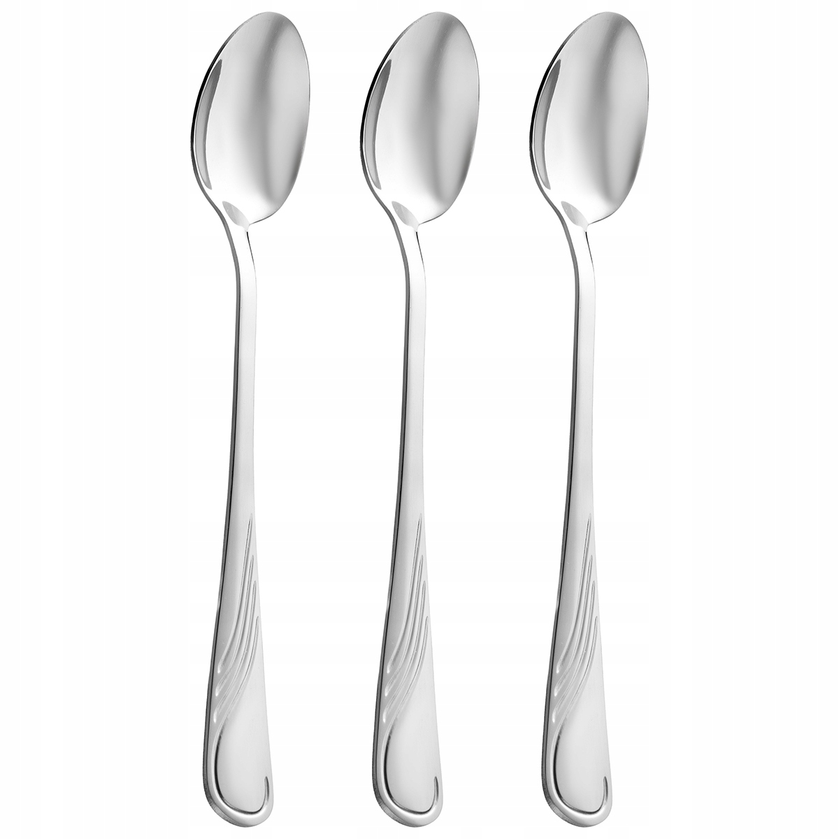 Lingurițe lungi pentru zahăr Kamille – set 3 bucăți - imagine 6