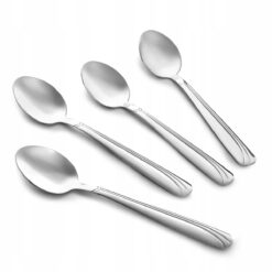 Lingurițe pentru ceai Kamille – set 4 bucăți din oțel inoxidabil