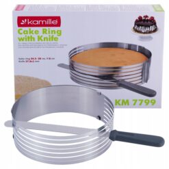 Formă pentru tăiat blat Kamille 30×8 cm cu cuțit