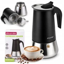 Cafetieră Moka Kamille 450ml din Inox