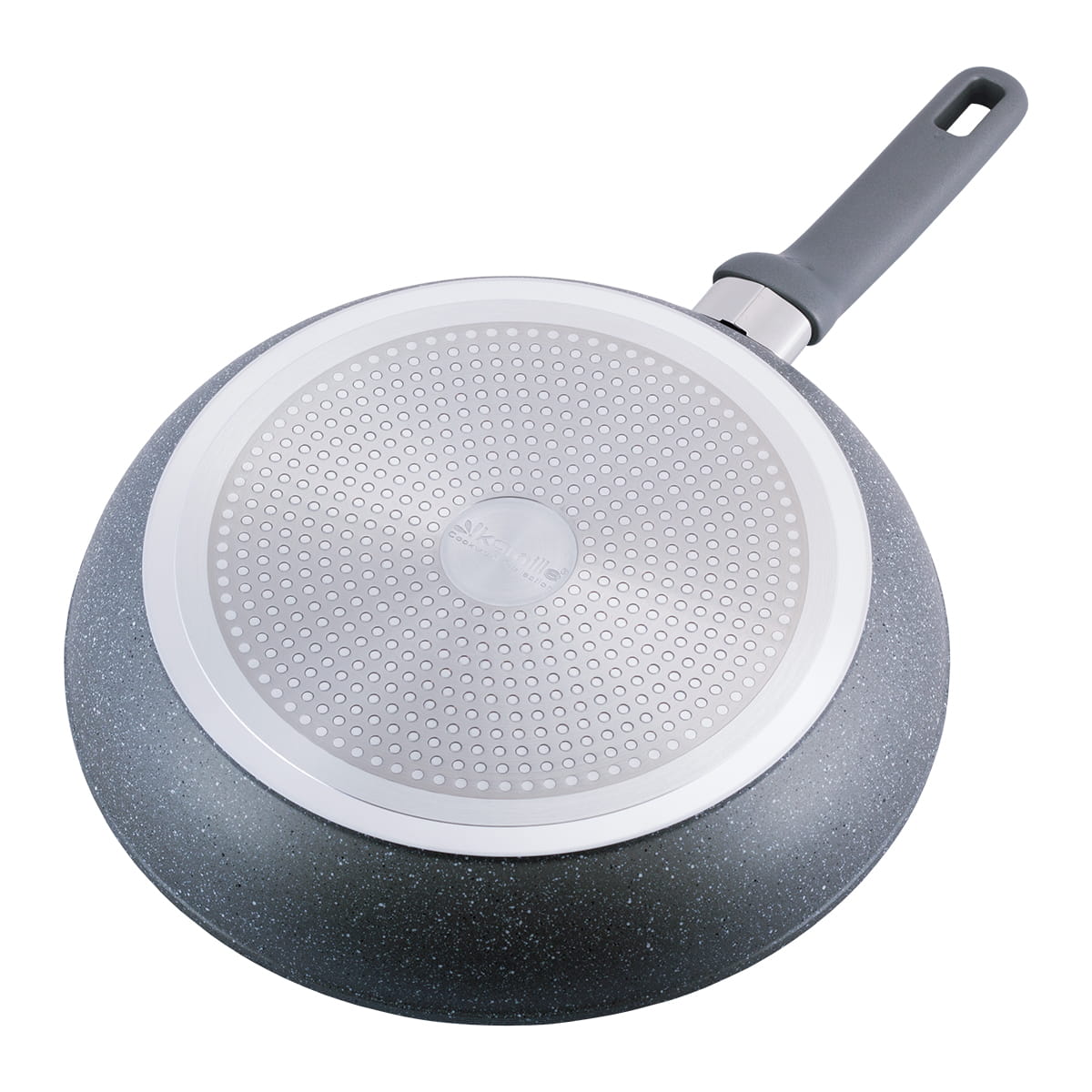Tigaie din aluminiu cu înveliș granit, 30 x 6 cm, pentru inducție, Kamille - 4291GR - imagine 8