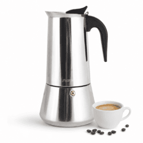 Cafetiera espresso din inox, 450 ml, KM0552