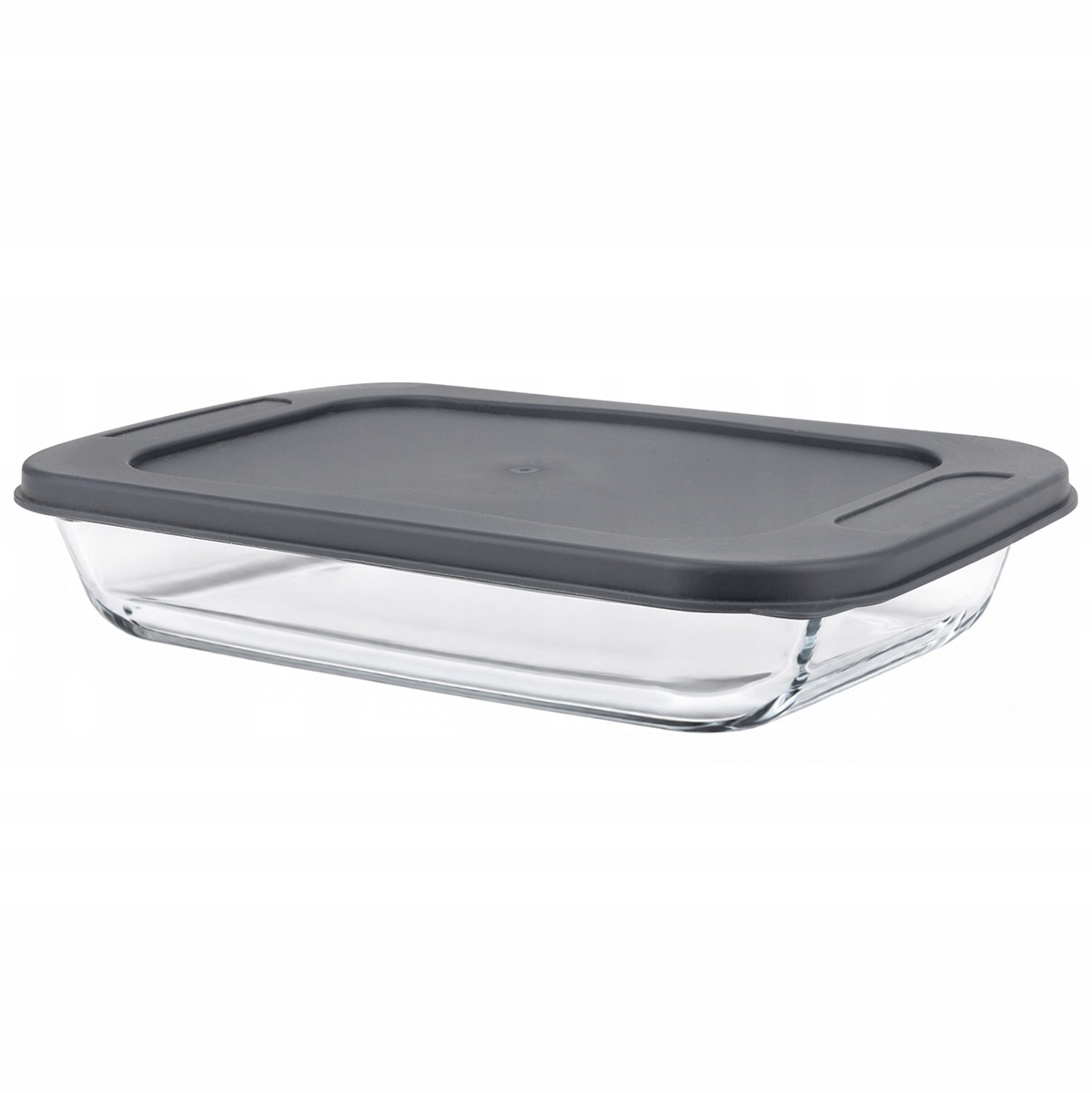 Recipient alimentar din sticlă cu capac, 1 L, 26,8 x 16 x 5,4 cm, Kamille - 9170 - imagine 8